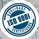 Selo de qualidade certificada ISO 9001
